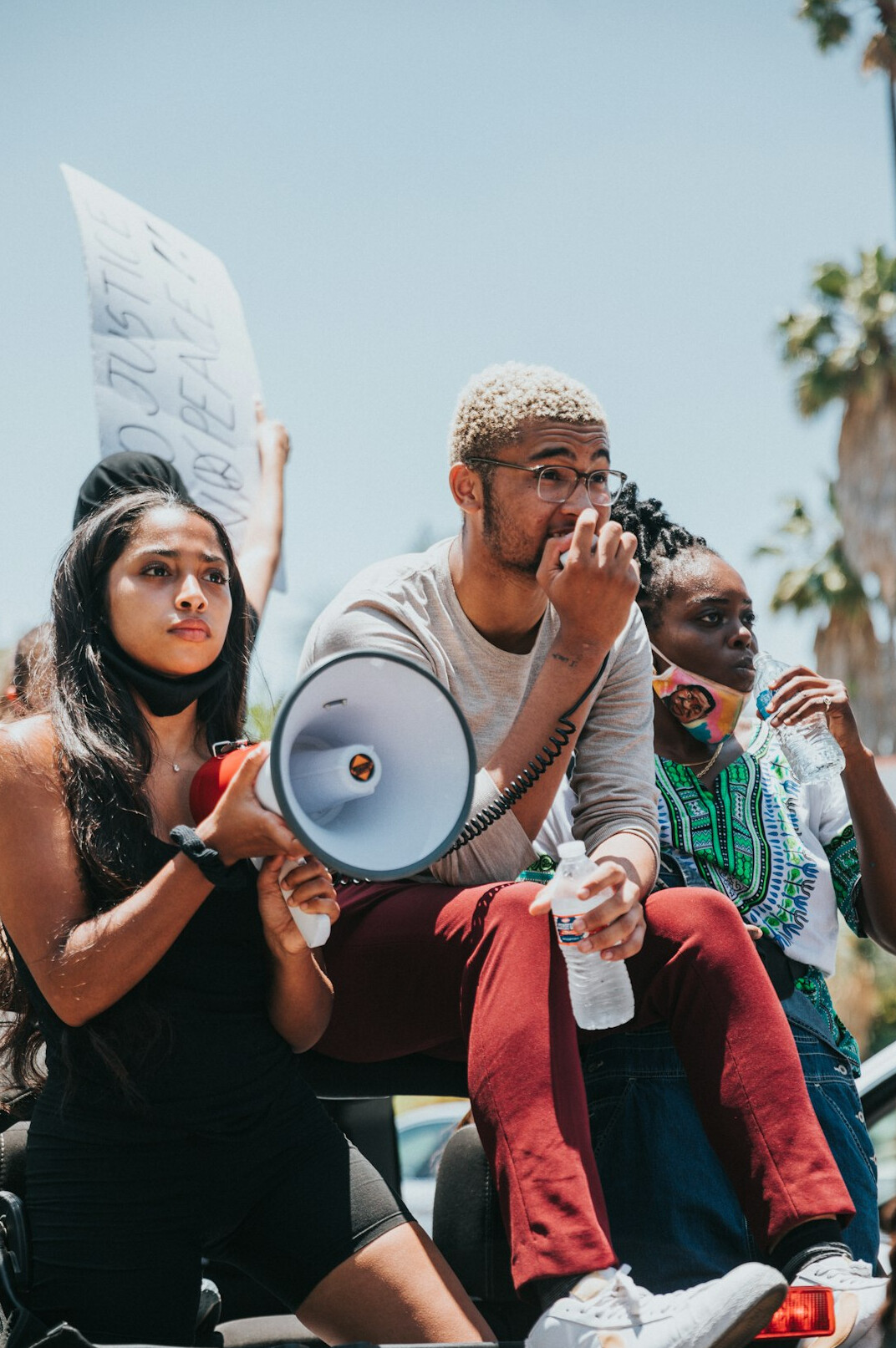 diverse people in ad