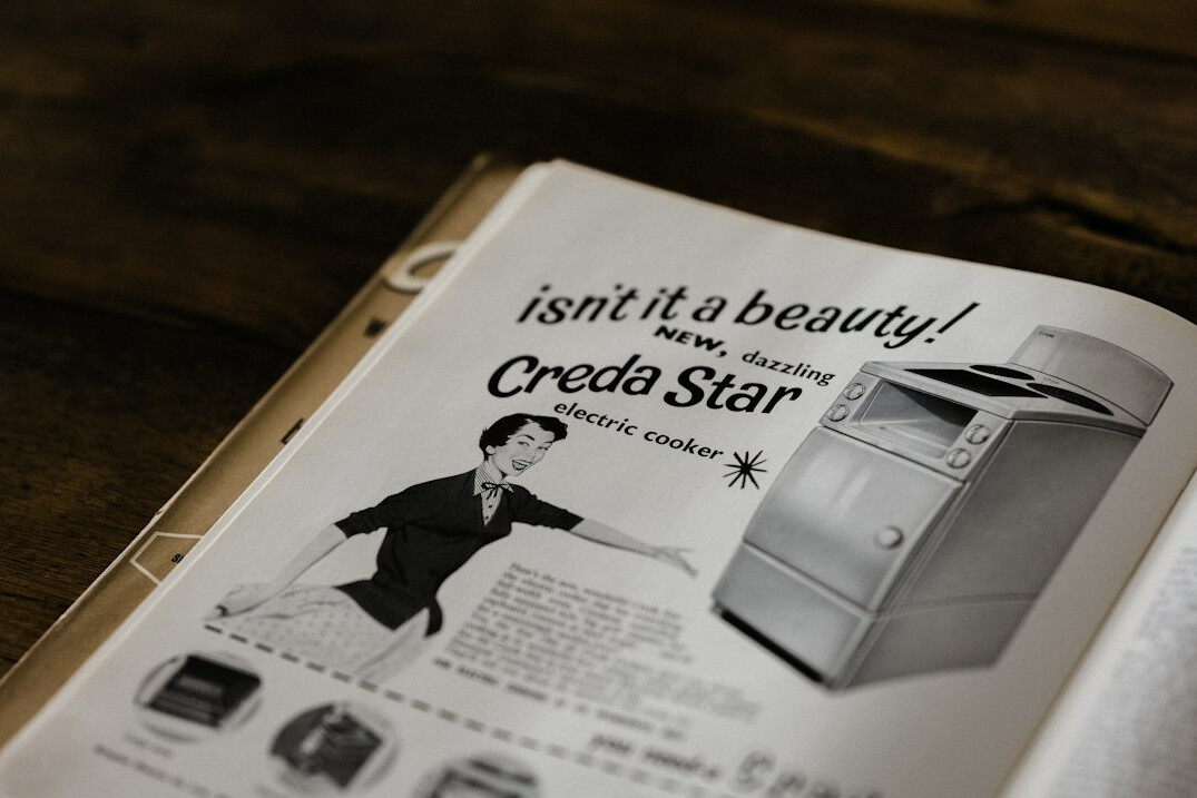 vintage magazine ad